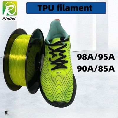 TPU-zachte 3D Printer Filament Consumables 1.75mm/3,0 mm van de gloeidraad95a de Flexibele 3d gloeidraad