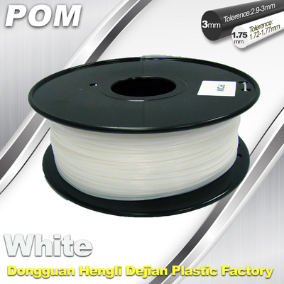 3D Printer POM Filament Black And White 1,75 POM Filament 3.0mm Met hoge weerstand