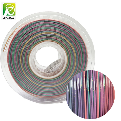 PLA 1.75mm 3D de Regenboogkleur van Printerfilament sparkle twinkling