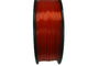 De flexibele 3D Fonkelende 3mm 1.75mm Rode Gloeidraad 1.3Kg van Printergloeidraad/Broodje