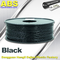 Zwarte 1.75mm /3.0mm 3D ABS van de PrinterConsumables van PrinterFilament 3D Gloeidraad