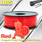Multikleur 1.75mm/3mm ABS 3D Rood van de Printergloeidraad met Goede Elasticiteit