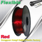 Vriendschappelijke Flexibele (TPU) Rode 3D de Printergloeidraad 1.75mm professionele van Eco