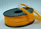Markerbot, van de Drukmaterialen van Cubify 3D de HEUPENgloeidraad 1.75mm/3.0mm Oranje Kleur