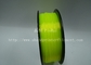 Gloeidraad van de de Fluorescentie Gele Kleur PLA van de Desktop 3d druk materiële