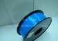 Fluorescente Blauwe 3D Printergloeidraad PLA 1.75mm/3.00mm 1.0KG/broodje voor Markerbot