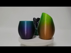 Hoge Elasticiteitstpu regenboog 1.75mm /3.0mm, Flexibele Gloeidraad voor 3D Materialen van de Drukgloeidraad