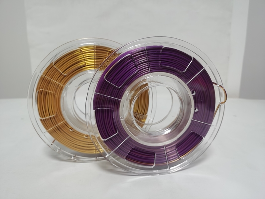 250 g zijde dubbelkleurige tripkleurfilament voor FDM 3D printer pla filament