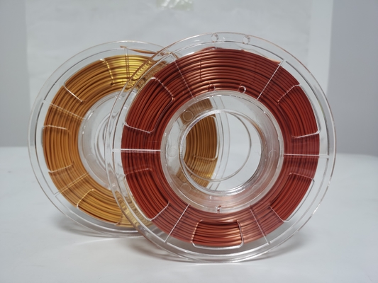 250 g zijde dubbelkleurige tripkleurfilament voor FDM 3D printer pla filament