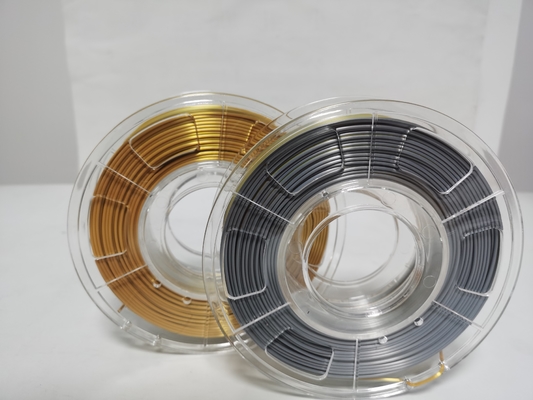 250 g zijde dubbelkleurige tripkleurfilament voor FDM 3D printer pla filament