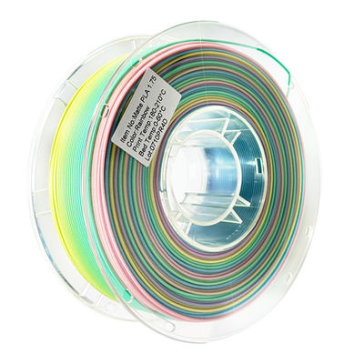 PINRUI 3D Printer PLA Matte Rainbow 1.75mm 1kg Meerdere kleuren Geschikt voor de meeste FDM-printers