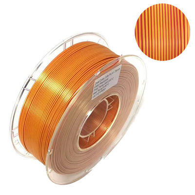 PINRUI Dual Color Pla zijde filament 1.75mm Bi-Color 3D printer Pla zijde filament 1kg (2.2lbs)