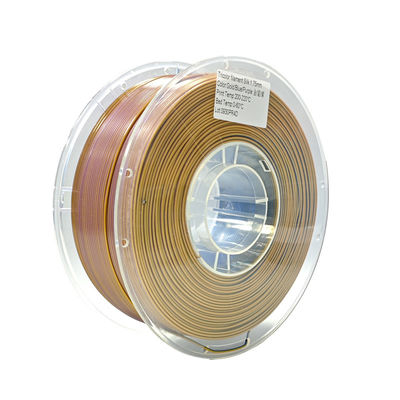 PINRUI Triple Color PLA Silk Filament 1.75mm 1kg Spool Triple Color PLA Silk Filament past bij de meeste FDM-printers