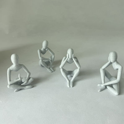 De goede Eenvoudige van de de Gloeidraad Marmeren Gloeidraad van de Betekenis Flexibele 3d Druk Witte Kleur