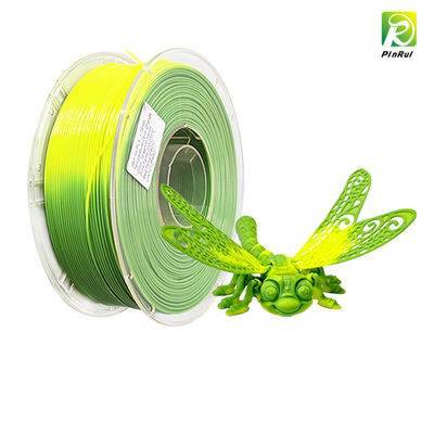 PINRUI 3D-printerfilament, PLA-filament met temperatuurverandering van kleur 1,75 mm, netjes gewonden 3D-printerfilament,