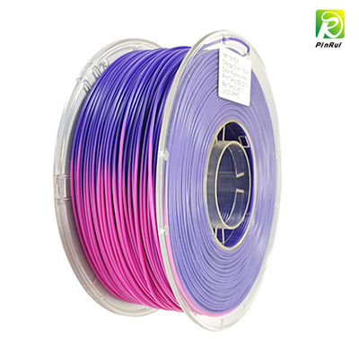 PINRUI 3D-printerfilament, PLA-filament met temperatuurverandering van kleur 1,75 mm, netjes gewonden 3D-printerfilament,