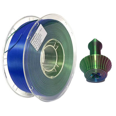De gloeidraad van de reiskleur, dubbele kleurengloeidraad, zijdegloeidraad, plagloeidraad, 3d gloeidraad