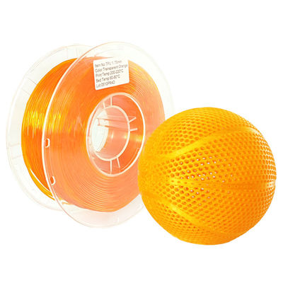 Hoge elasticiteit TPU 1,75 mm / 3,0 mm, Flexibel filament voor 3D-printing filamentmaterialen