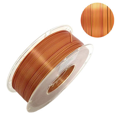 3d de zijdepla Gloeidraad 1.75mm van PrinterFilament dubbele kleur voor 3d Printer Printing