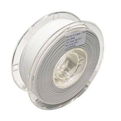Matte PLA 3D printer filament 7 kleuren Vacuümverpakking met droogmiddel