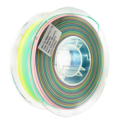 PINRUI 3D printer Filament Regenboog Dromerige kleur 1,75 mm 1 kg Meerdere kleuren passen bij de meeste FDM-printers