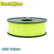 De materiële Fluorescente Donkere Gele 3d Printer Filament 1.75mm/3.0mm van PLA