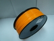 ABS Plastic die de Gloeidraadmaterialen van de Desktop 3D Printer in 3D Druk trans Sinaasappel worden gebruikt