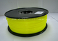 Donkere Gele ABS Gloeidraad, Kunststof 1,75/3mm van de Gloeidraad 3D Druk