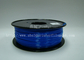 Blauwe 3d de Printergloeidraad 1.75mm, pla1kg temperatuur 200°C van PLA - 250°C