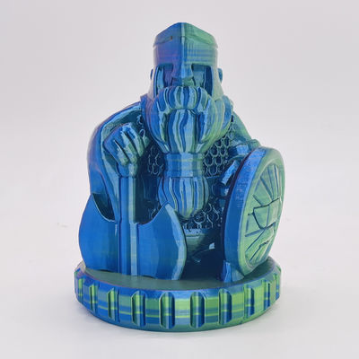 drievoudige de kleurengloeidraden 1.75mm, plagloeidraden, 3d printergloeidraden van de zijde dubbele kleur