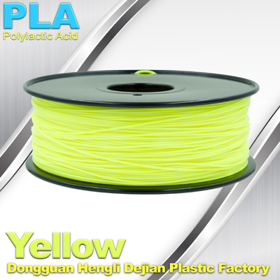 Materialen Gele pla 1.75mm gloeidraad voor Cubify en OMHOOG 3D Printer