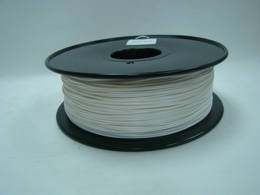 Zachte 3D de Printergloeidraad van PLA, goede flexibiliteit 1,75/3.0mm
