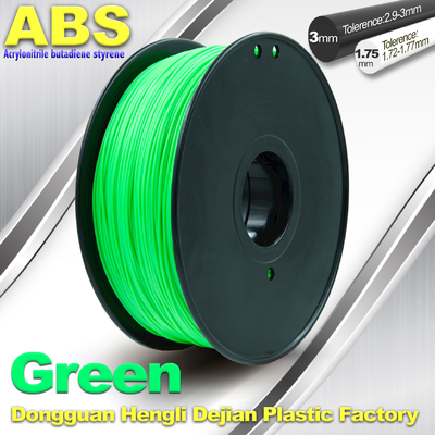 Aangepaste Green1.75mm/3.0mm 1.0KgG/broodjesabs 3D Printergloeidraad