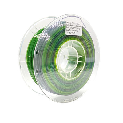 PINRUI Flexible 3D Printer Groene filament 8 Kleuren 1,75 mm 3 mm 1,0 kg HP Type Zeer flexibel ShoreA95