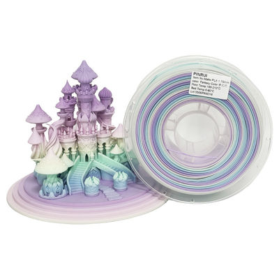 PINRUI 3D Printer Filament Mat Regenboog Dromerige Kleur 1,75 mm 1 kg Meerdere kleuren Geschikt voor de meeste FDM-printers